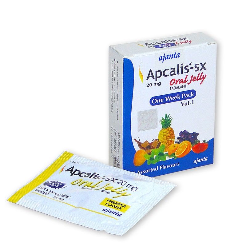 Apcalis Oral Jelly 20 mg - 10 balení (70 ks) - SLEVA 35% APCALIS GEL