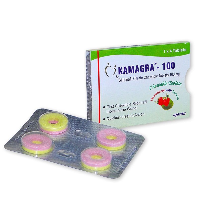 Kamagra Polo 100 mg - 1 balení (4 ks) Ajanta Pharma